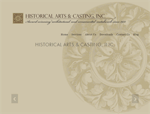 Tablet Screenshot of historicalarts.com