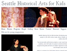 Tablet Screenshot of historicalarts.org
